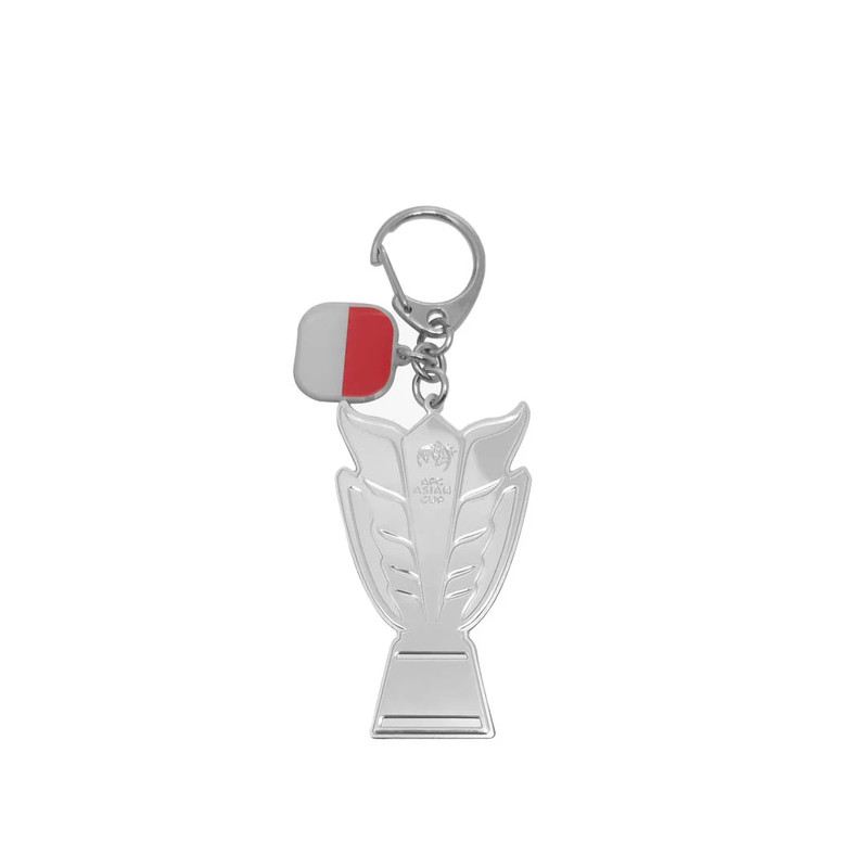 2D Trophy Keychain with Country Flag - Indonesia - أكسسوار